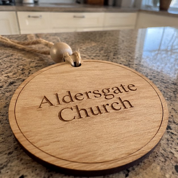 Custom christmas ornaments — customer photo
