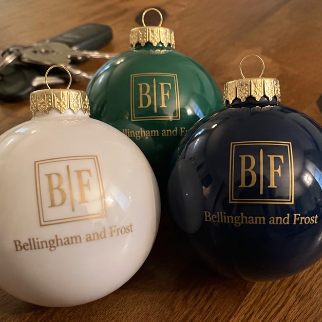Personalized christmas ornaments — customer photo